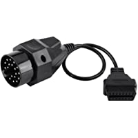 Conector del cable del escáner del adaptador OBD2- adaptador OBD II de diagnóstico redondo - 20 Pin a 16 Pin - para E36…